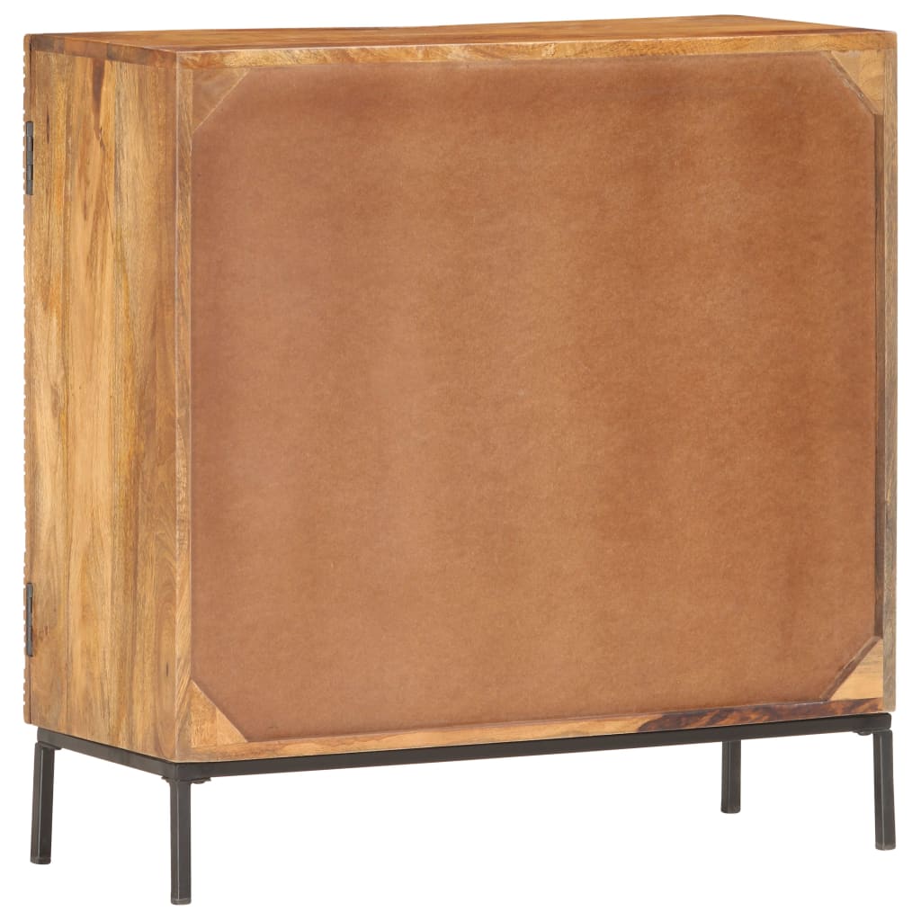 vidaXL Szafka, 75x30x75 cm, lite drewno mango