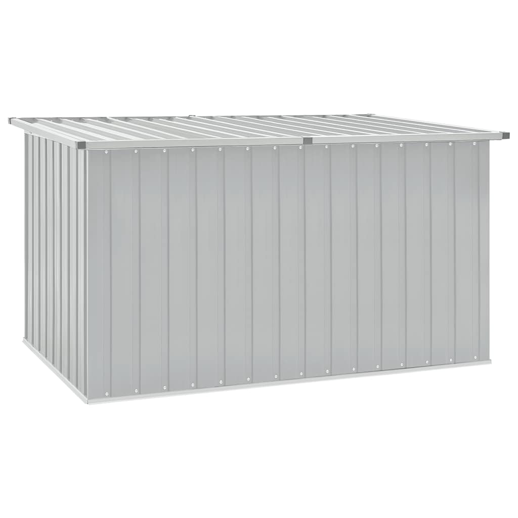vidaXL Skrzynia ogrodowa, szara, 171x99x93 cm