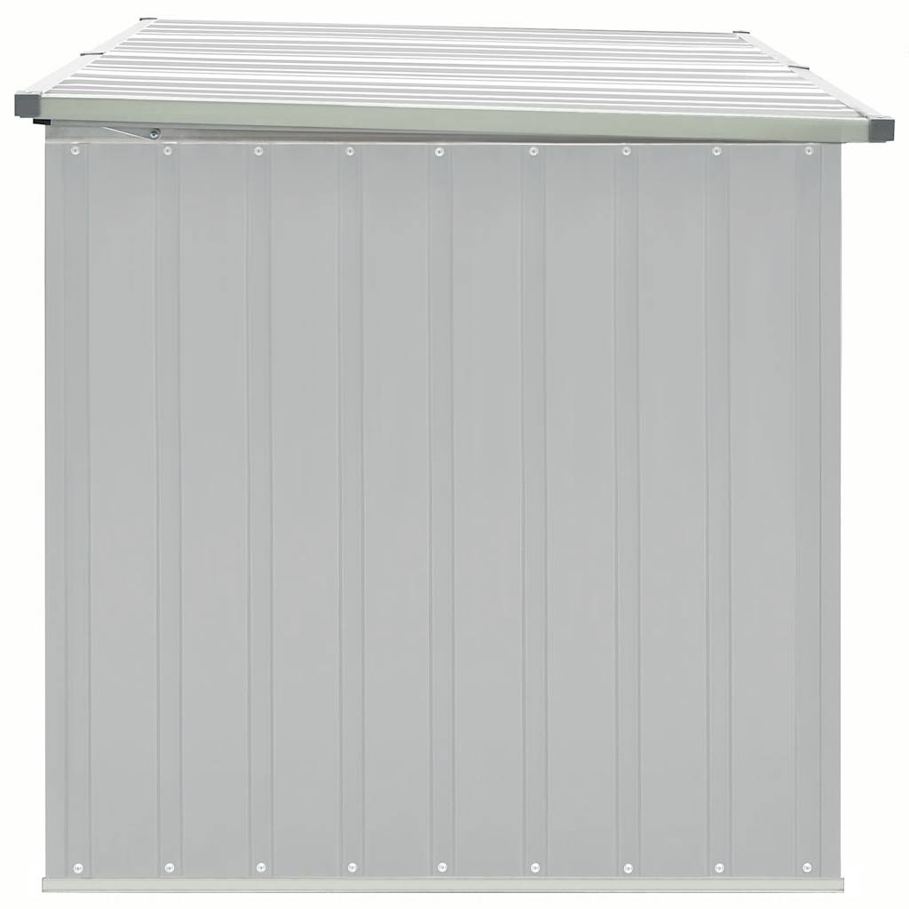 vidaXL Skrzynia ogrodowa, szara, 171x99x93 cm