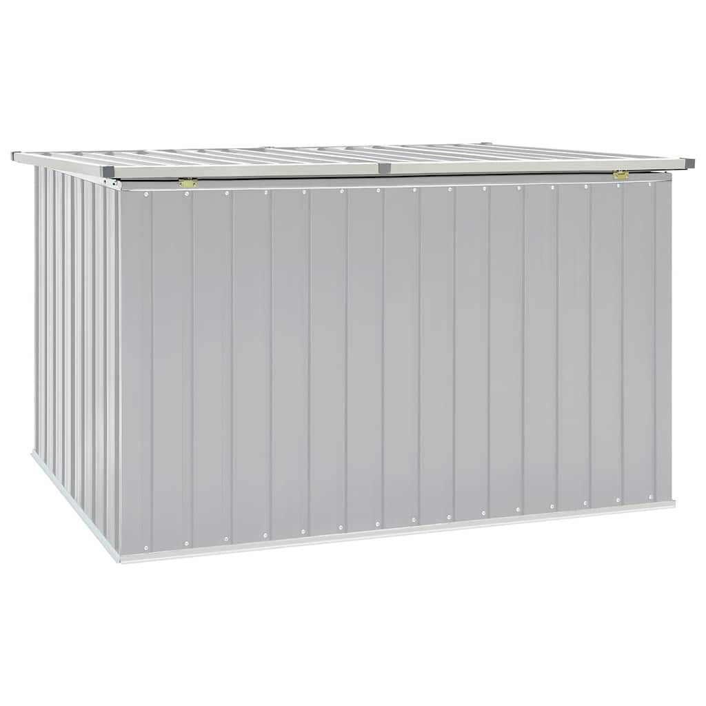 vidaXL Skrzynia ogrodowa, szara, 171x99x93 cm