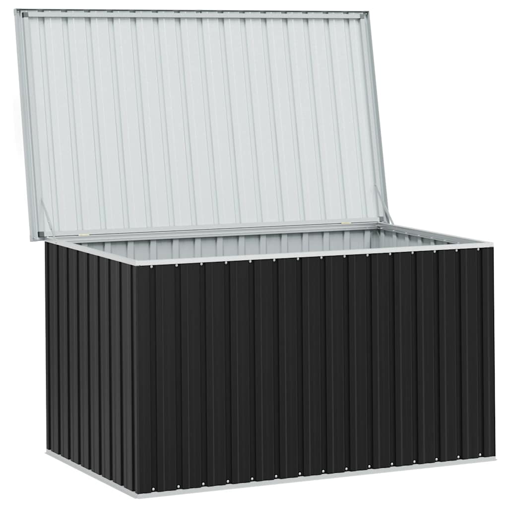 vidaXL Skrzynia ogrodowa, antracytowa, 171 x 99 x 93 cm