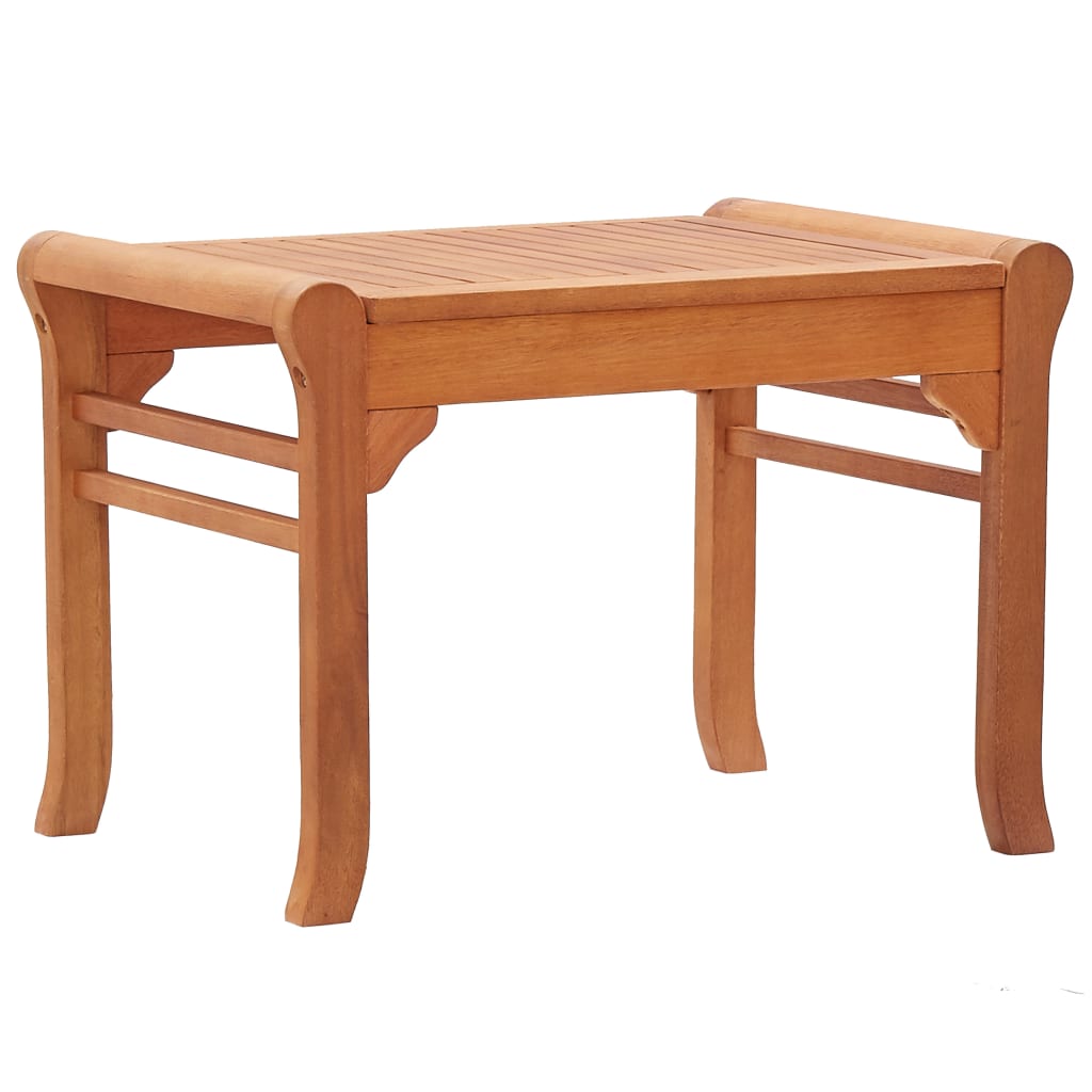 vidaXL Ławka ogrodowa, 64 cm, lite drewno eukaliptusowe