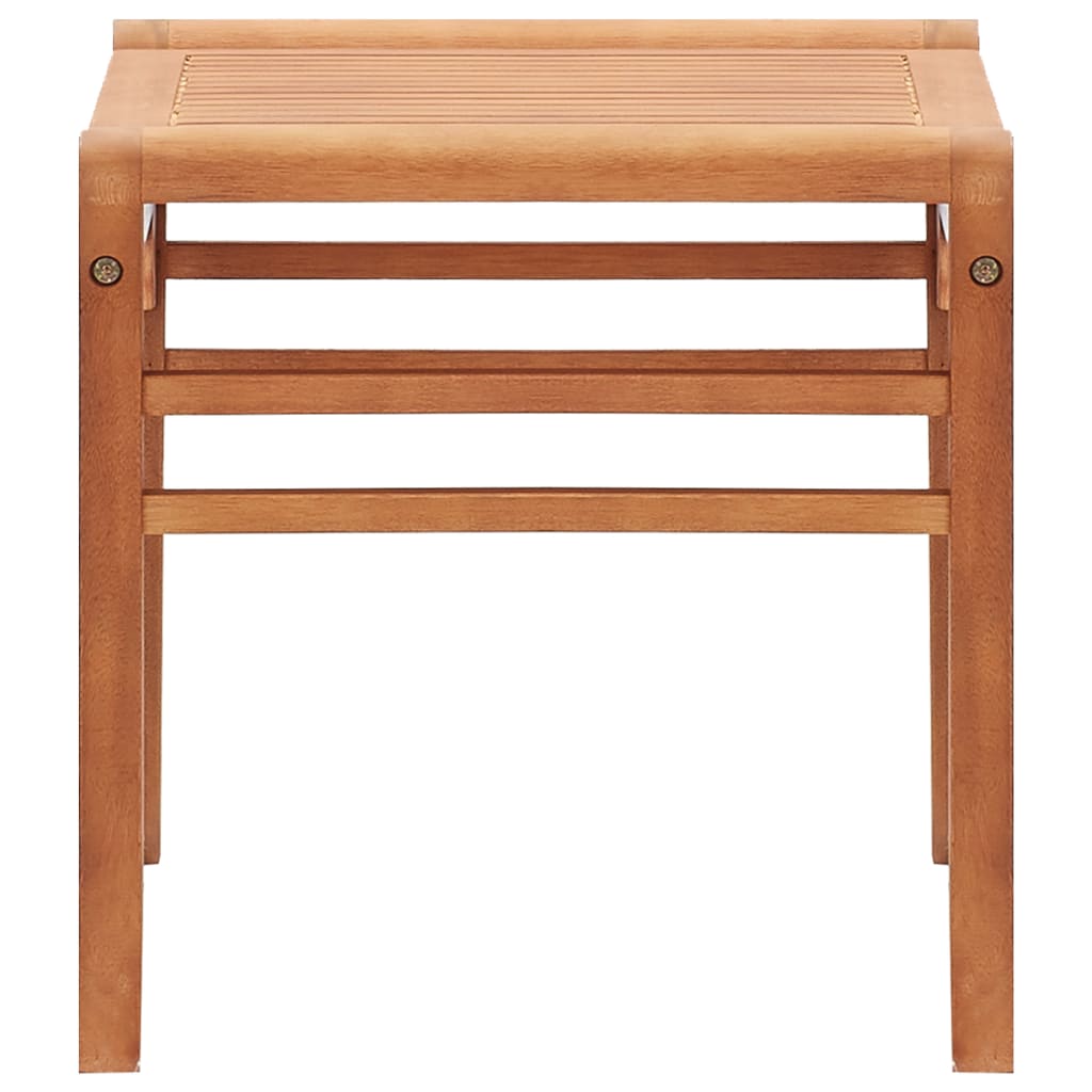 vidaXL Ławka ogrodowa, 64 cm, lite drewno eukaliptusowe