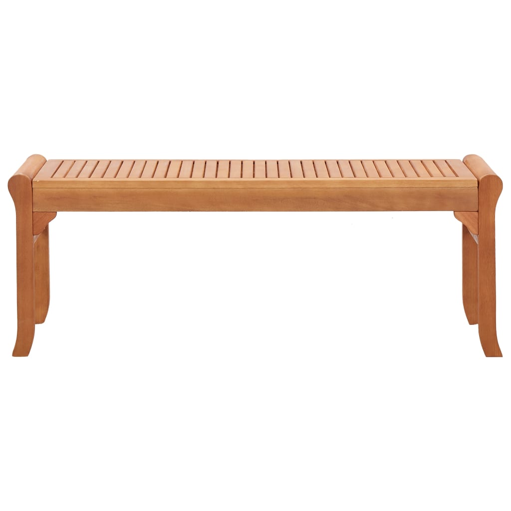 vidaXL 2-osobowa ławka ogrodowa, 120 cm, lite drewno eukaliptusowe