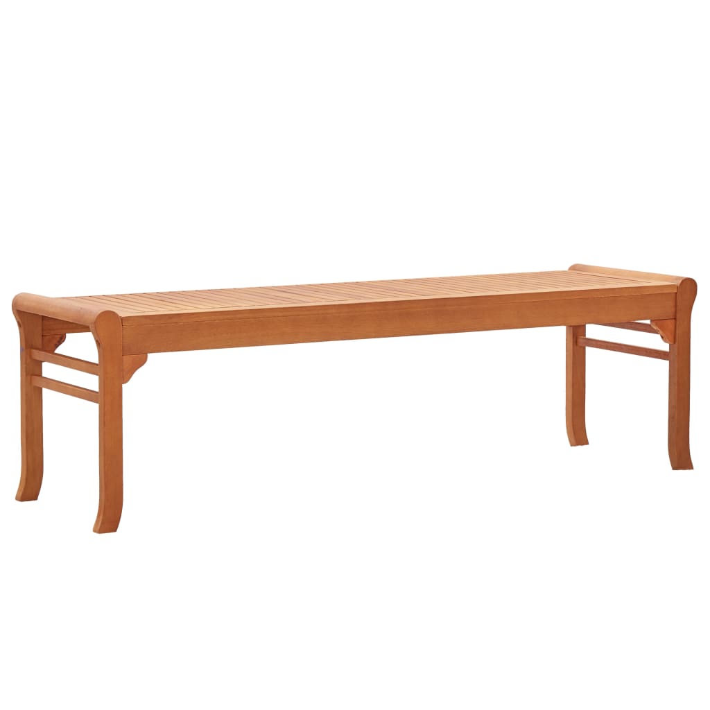 vidaXL 3-os. ławka ogrodowa, 150 cm, lite drewno eukaliptusowe