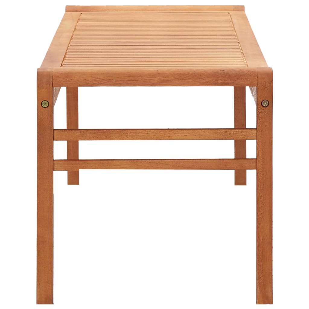 vidaXL 3-os. ławka ogrodowa, 150 cm, lite drewno eukaliptusowe