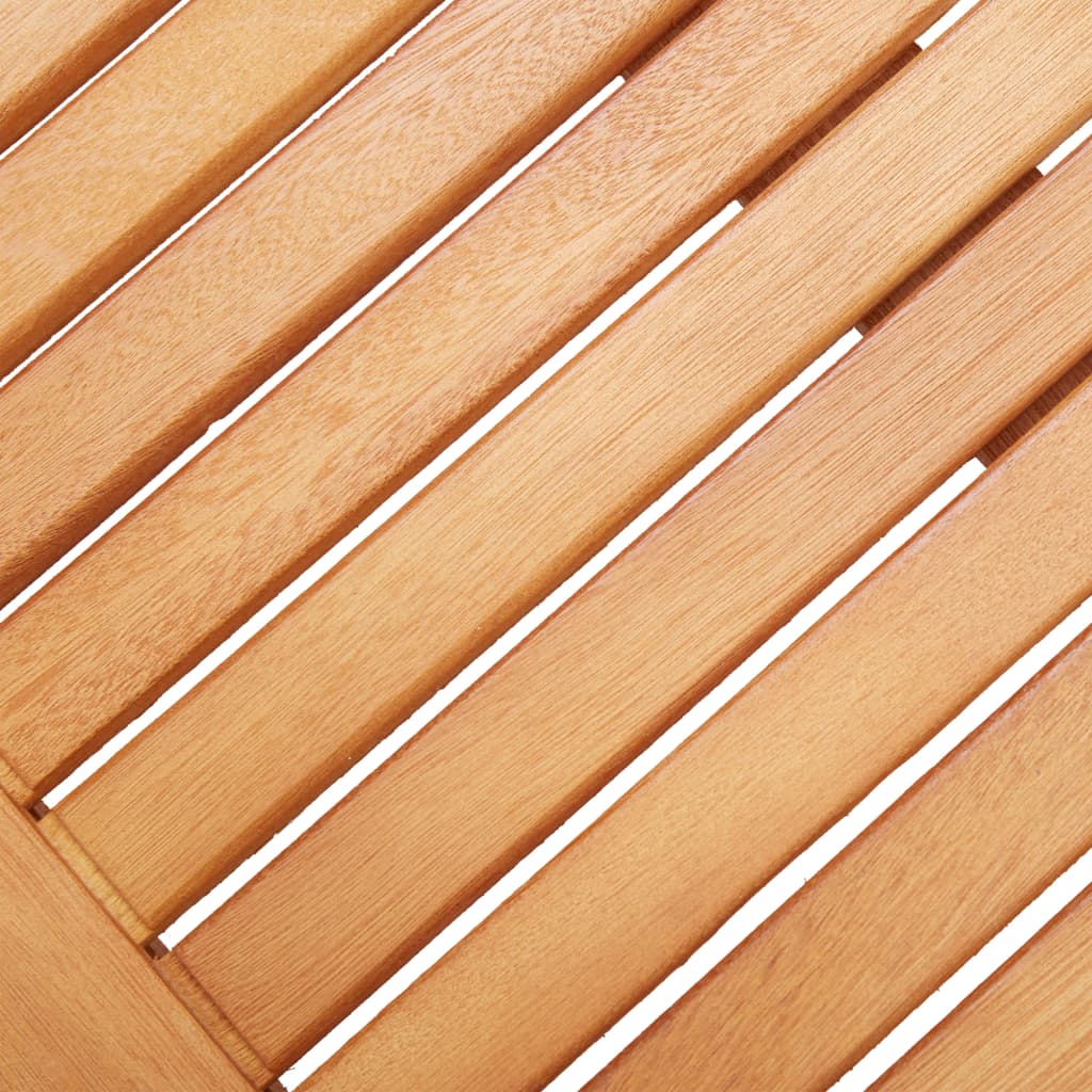 vidaXL 3-os. ławka ogrodowa, 150 cm, lite drewno eukaliptusowe