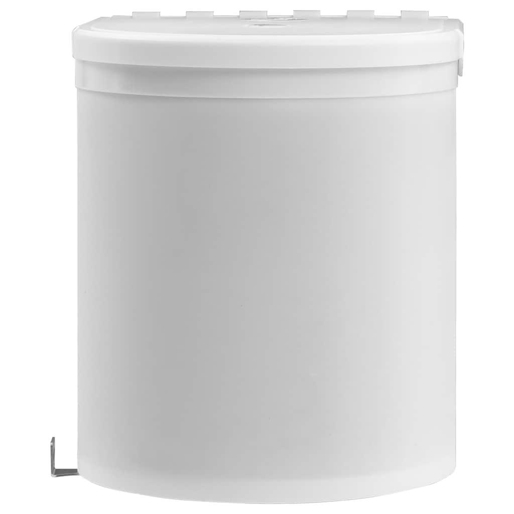 vidaXL Kosz na śmieci do zabudowy, plastikowy, 8 L