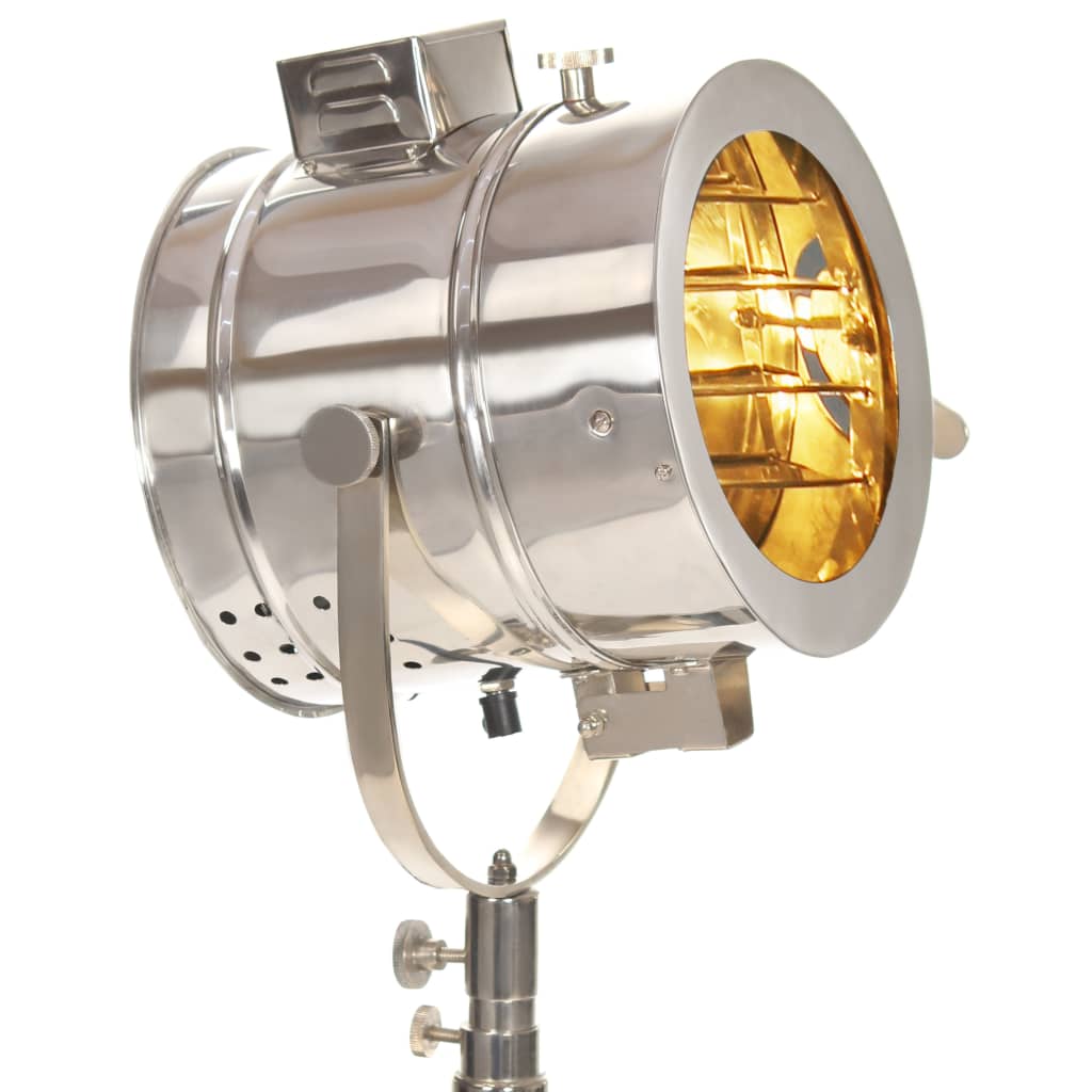 vidaXL Lampa podłogowa na trójnogu, lite drewno mango, 165 cm