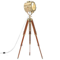 vidaXL Lampa podłogowa na trójnogu, lite drewno mango, 165 cm