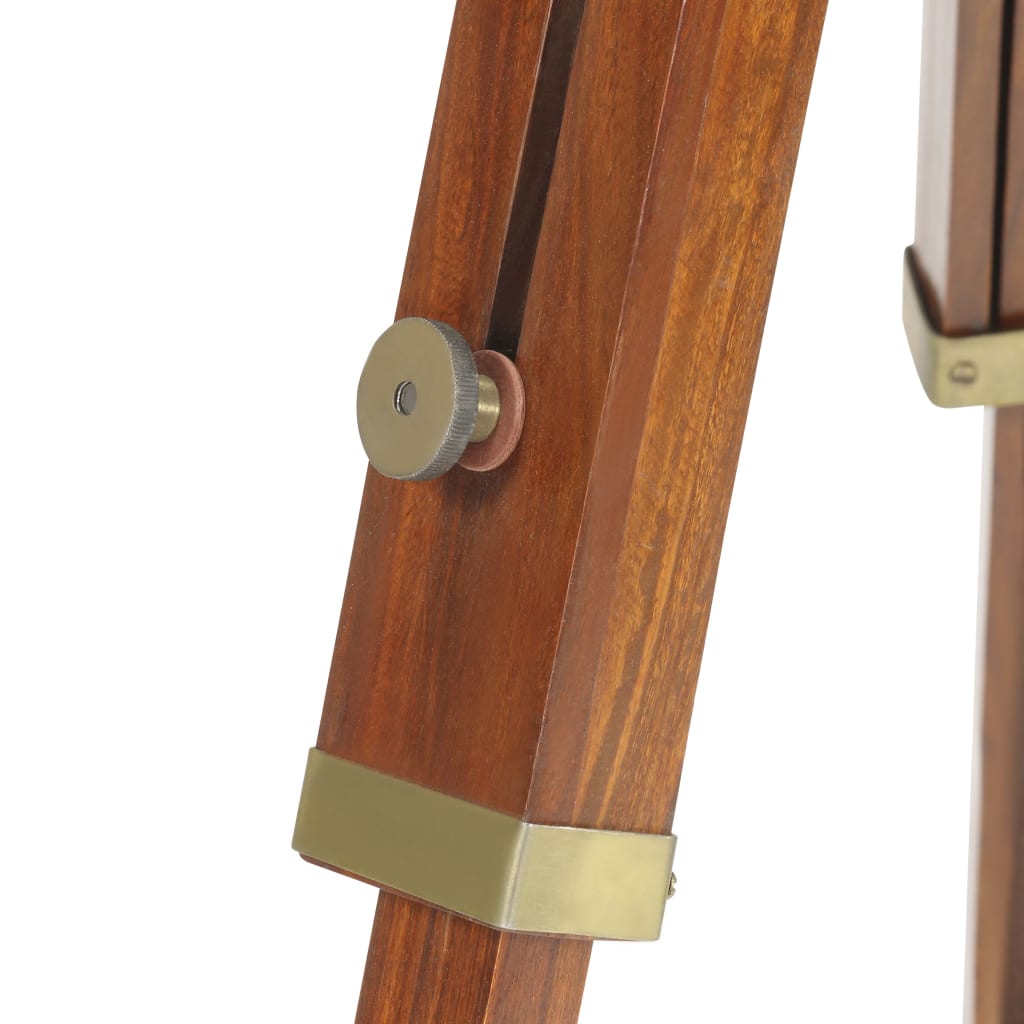 vidaXL Lampa podłogowa na trójnogu, lite drewno mango, 165 cm