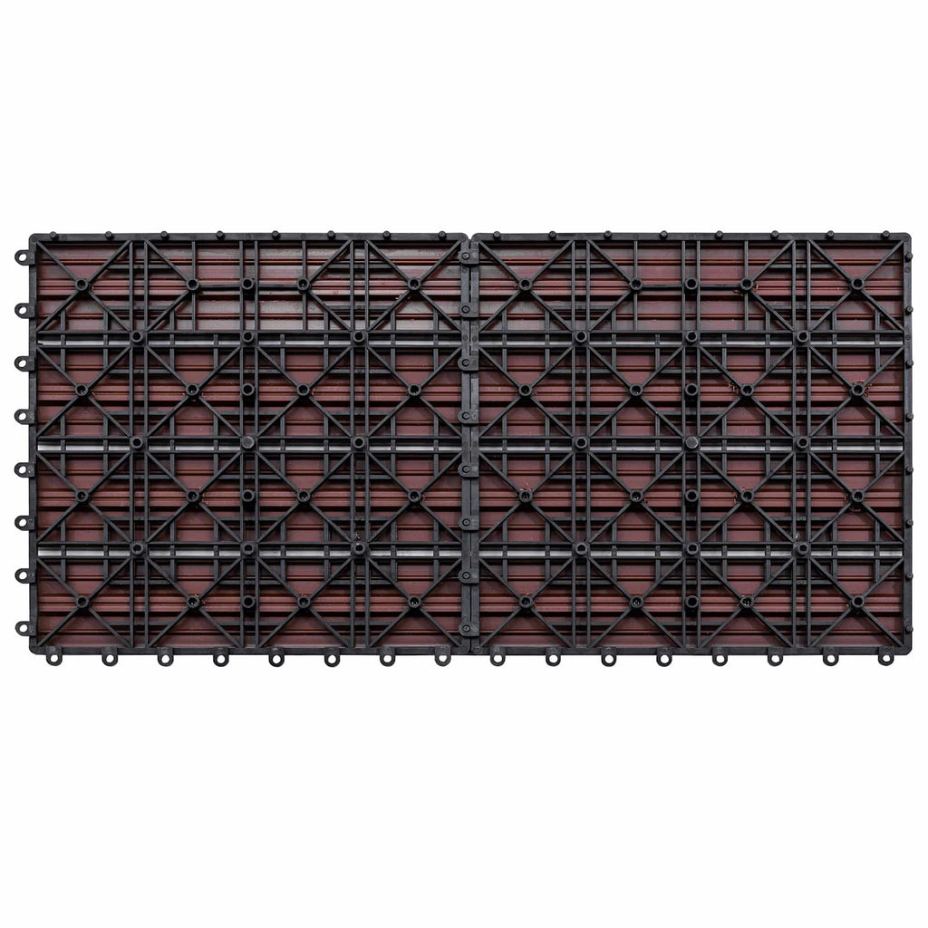 vidaXL Płytka Tarasowa 6 pcs Brązowy 60 x 30 cm