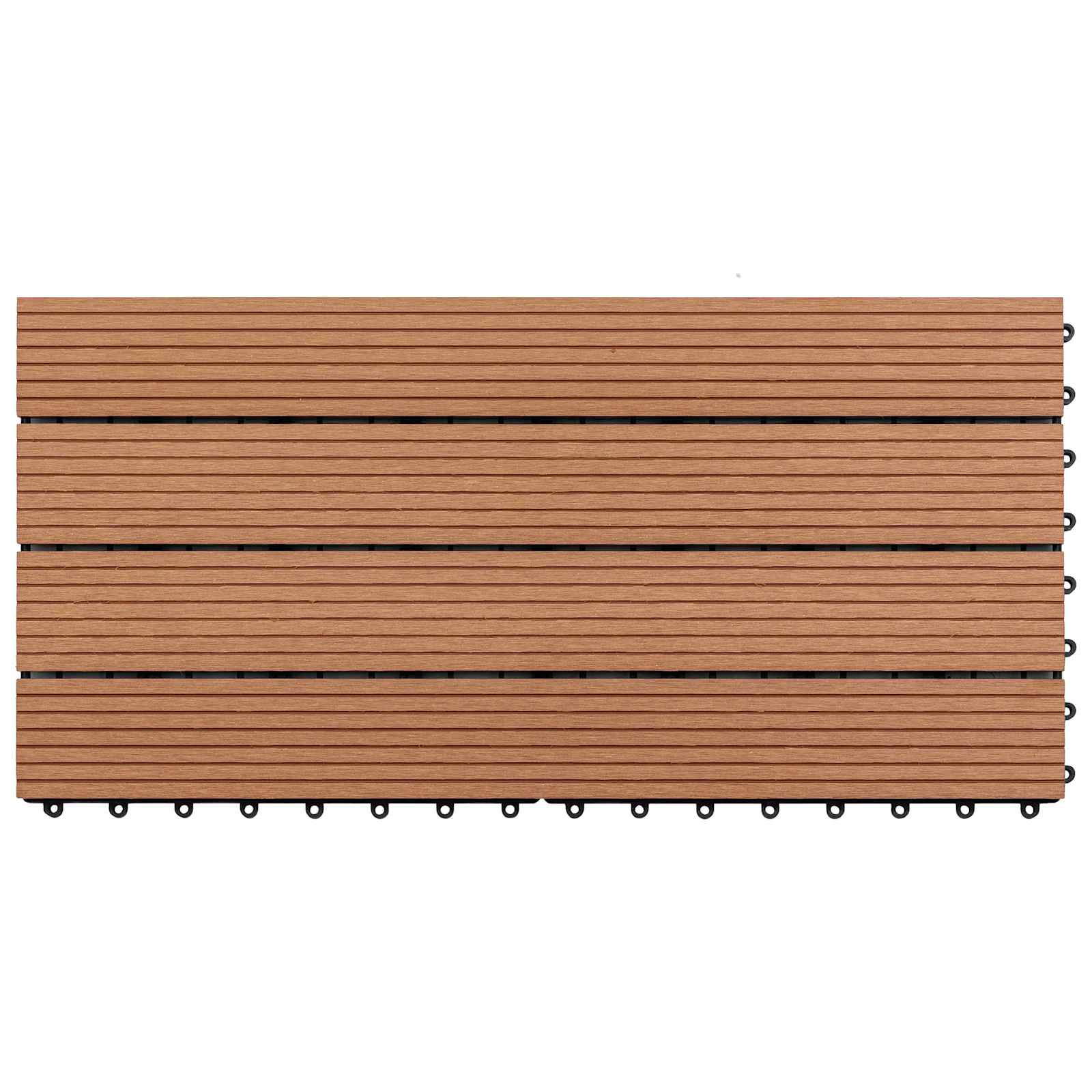 vidaXL Płytka Tarasowa 6 pcs Brązowy 60 x 30 cm