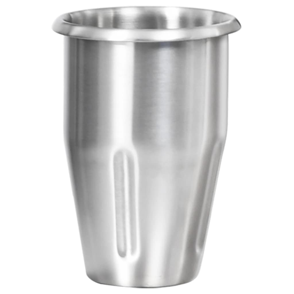 vidaXL Mikser do koktajli mlecznych z 2 kubkami, stal nierdzewna, 2 L
