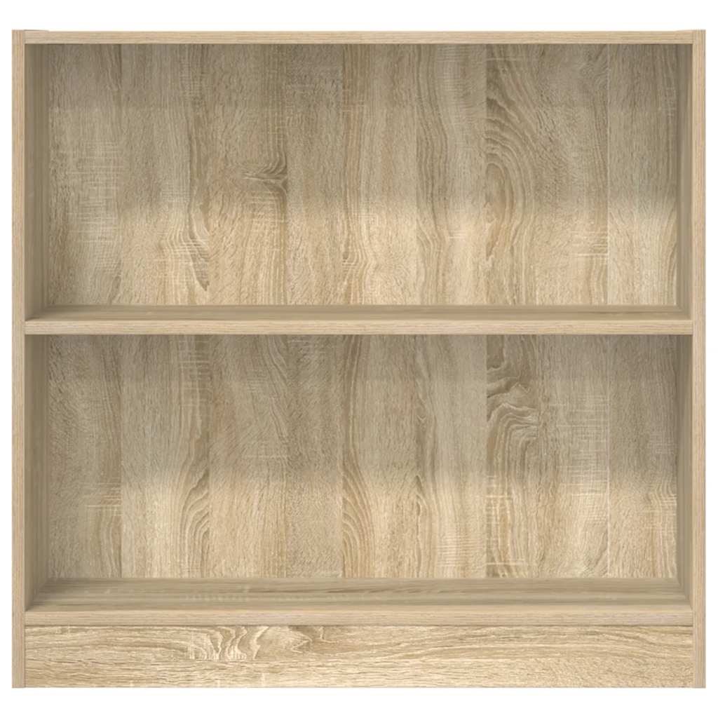 vidaXL Regał biblioteczny Sonoma Oak 80x24x75 cm Drewno klejone