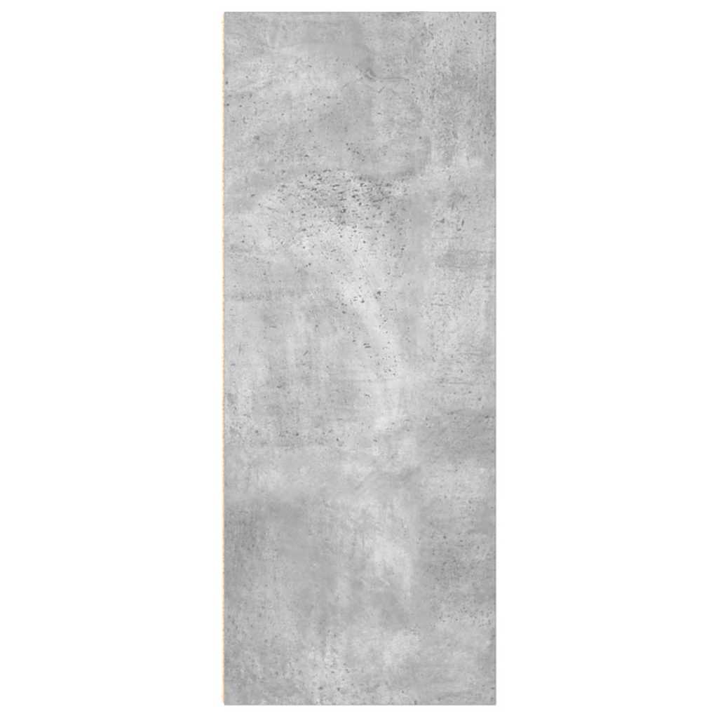 vidaXL 2-poziomowy regał, betonowy szary, 40x30x76,5 cm