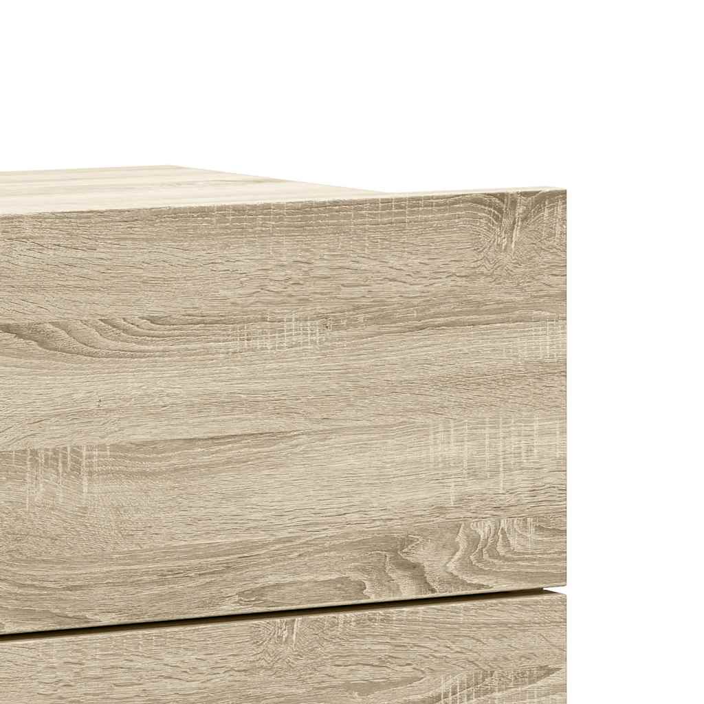 vidaXL Szafka nocna, dąb sonoma, 40x30x30 cm, materiał drewnopochodny
