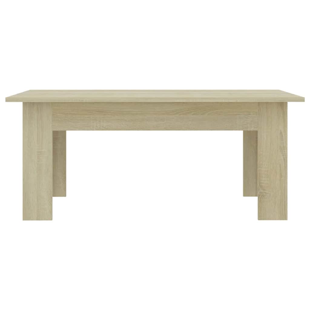 vidaXL Stolik kawowy, dąb sonoma 100x60x42 cm, materiał drewnopochodny