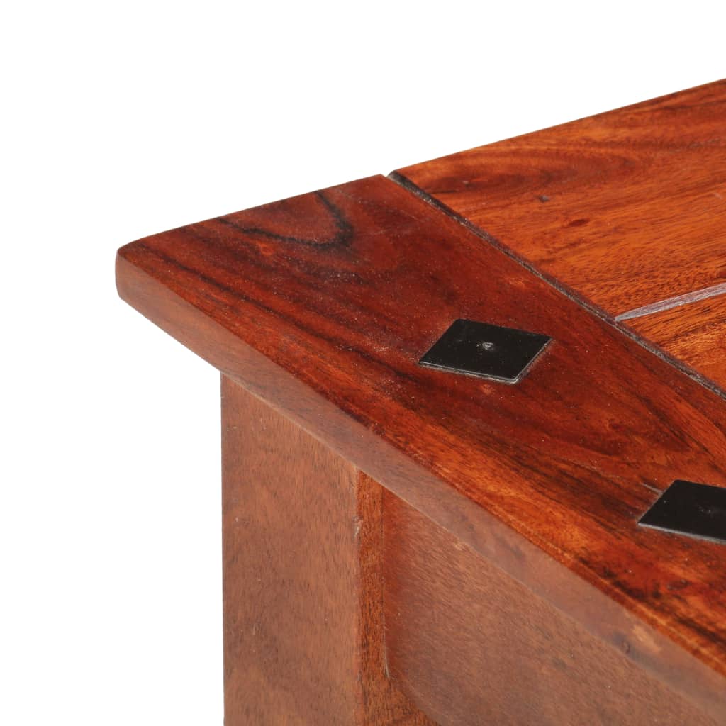 vidaXL Stolik kawowy, 110x50x35 cm, lite drewno akacjowe