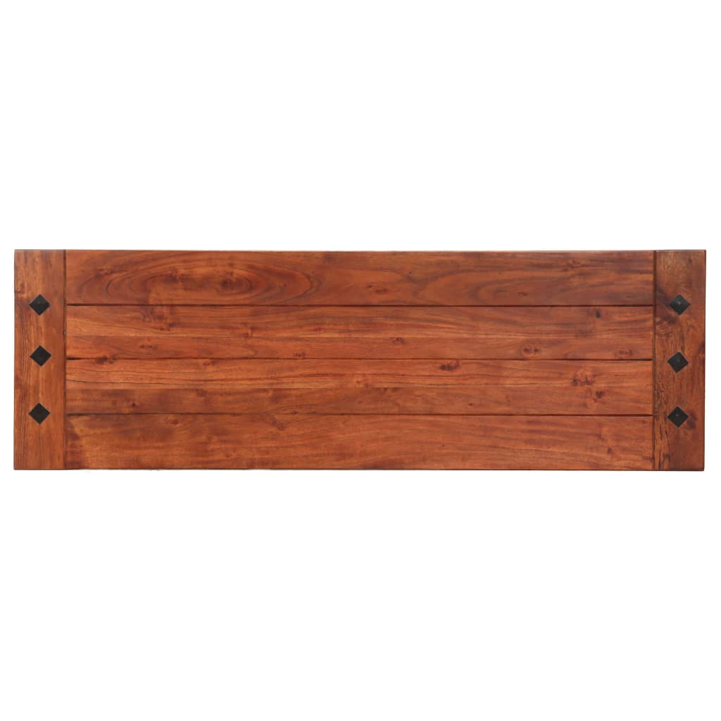 vidaXL Ławka, 110 cm, lite drewno akacjowe