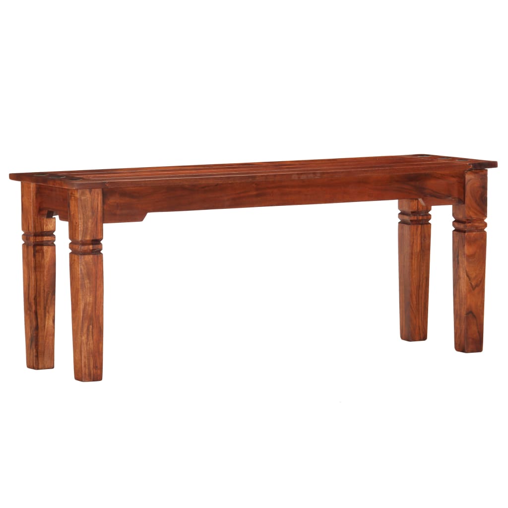 vidaXL Ławka, 110 cm, lite drewno akacjowe