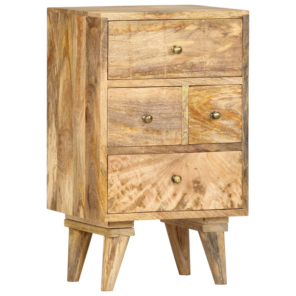 vidaXL Szafka nocna, 36x30x60 cm, lite drewno mango