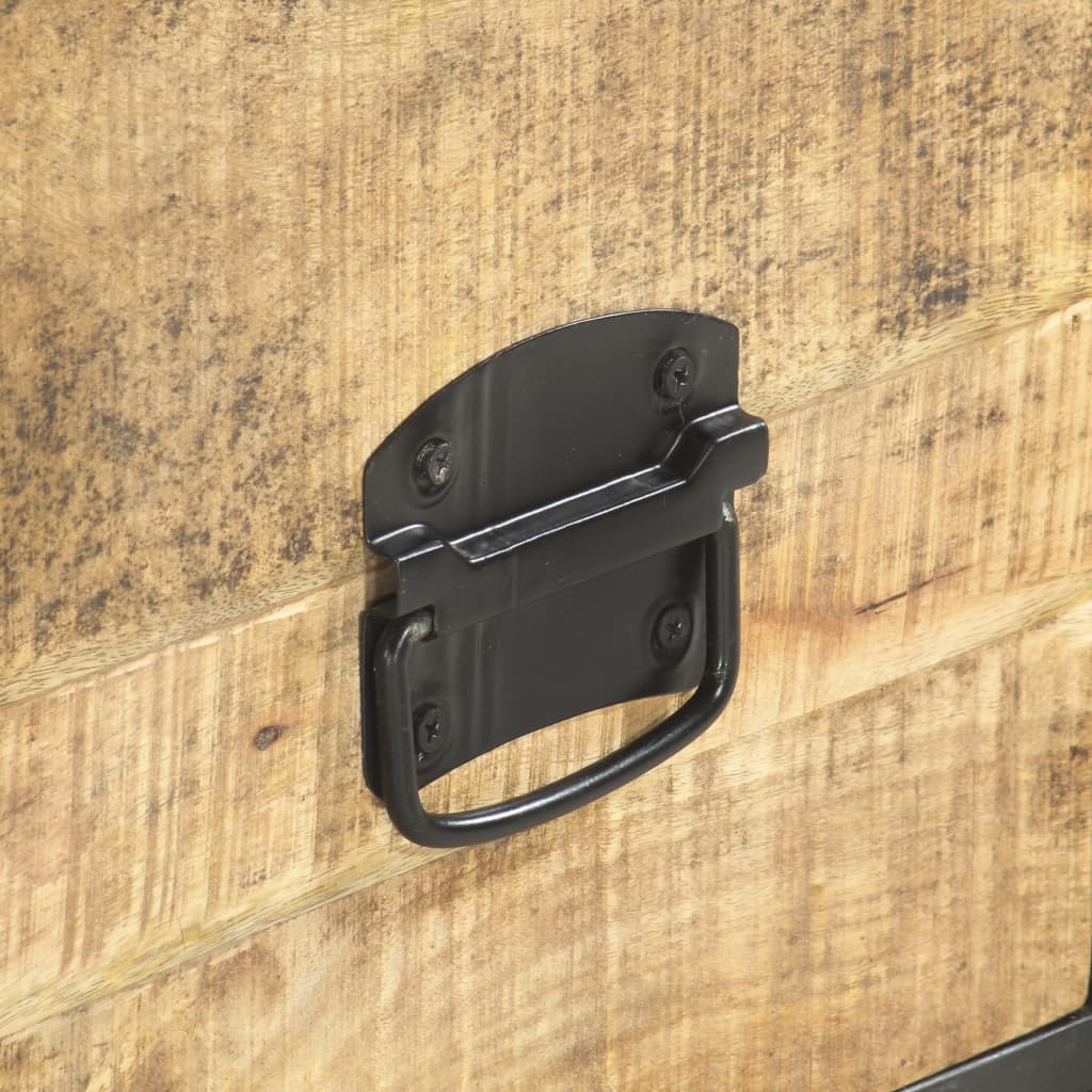 vidaXL Szafka pod TV, 130 x 30 x 39 cm, lite drewno mango