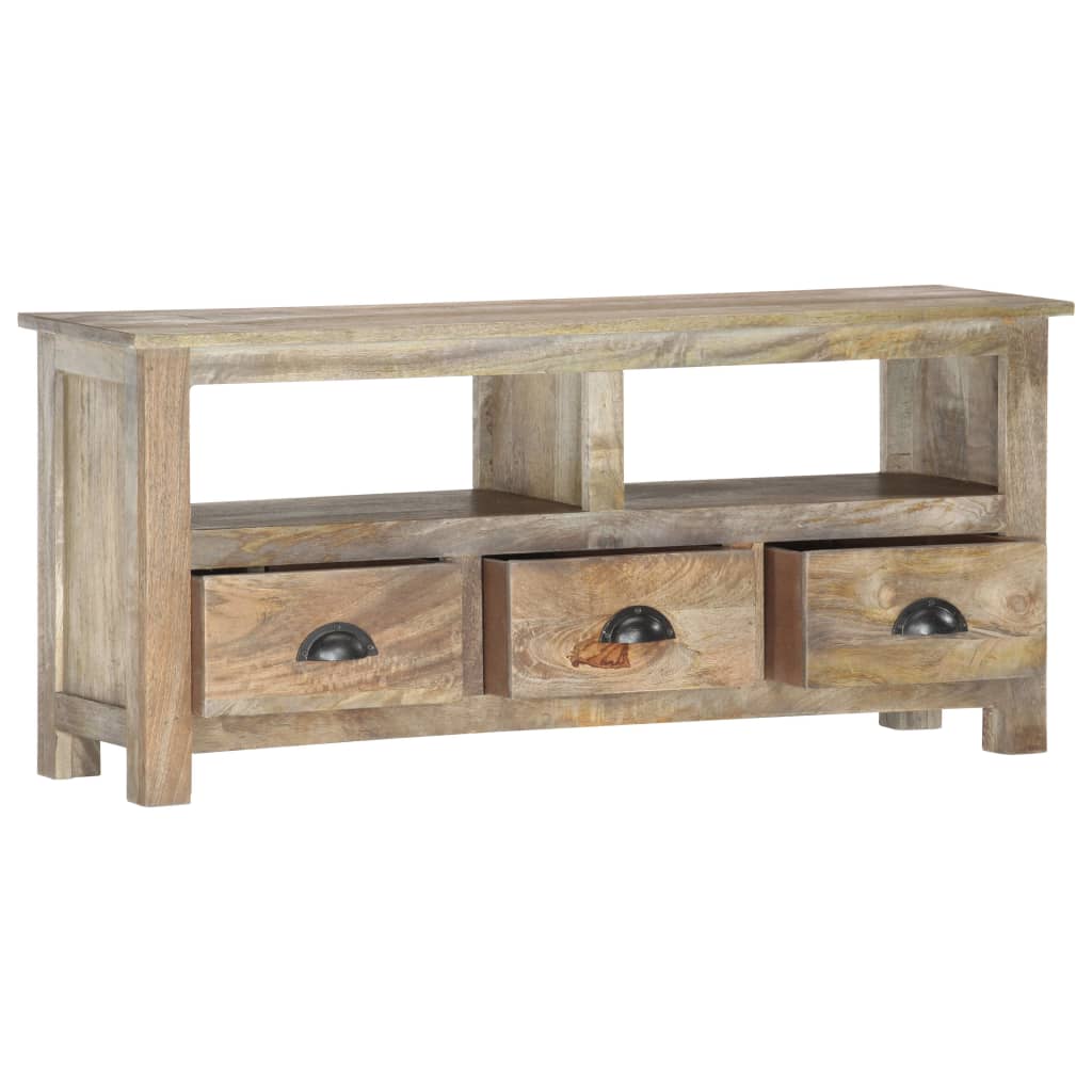 vidaXL Szafka pod TV, 110x30x50 cm, lite drewno mango