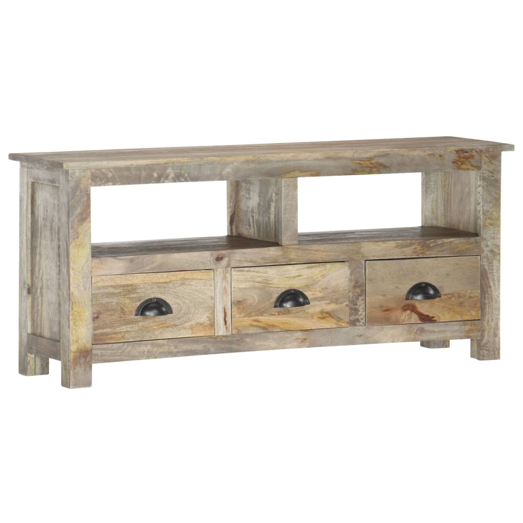 vidaXL Szafka pod TV, 110x30x50 cm, lite drewno mango