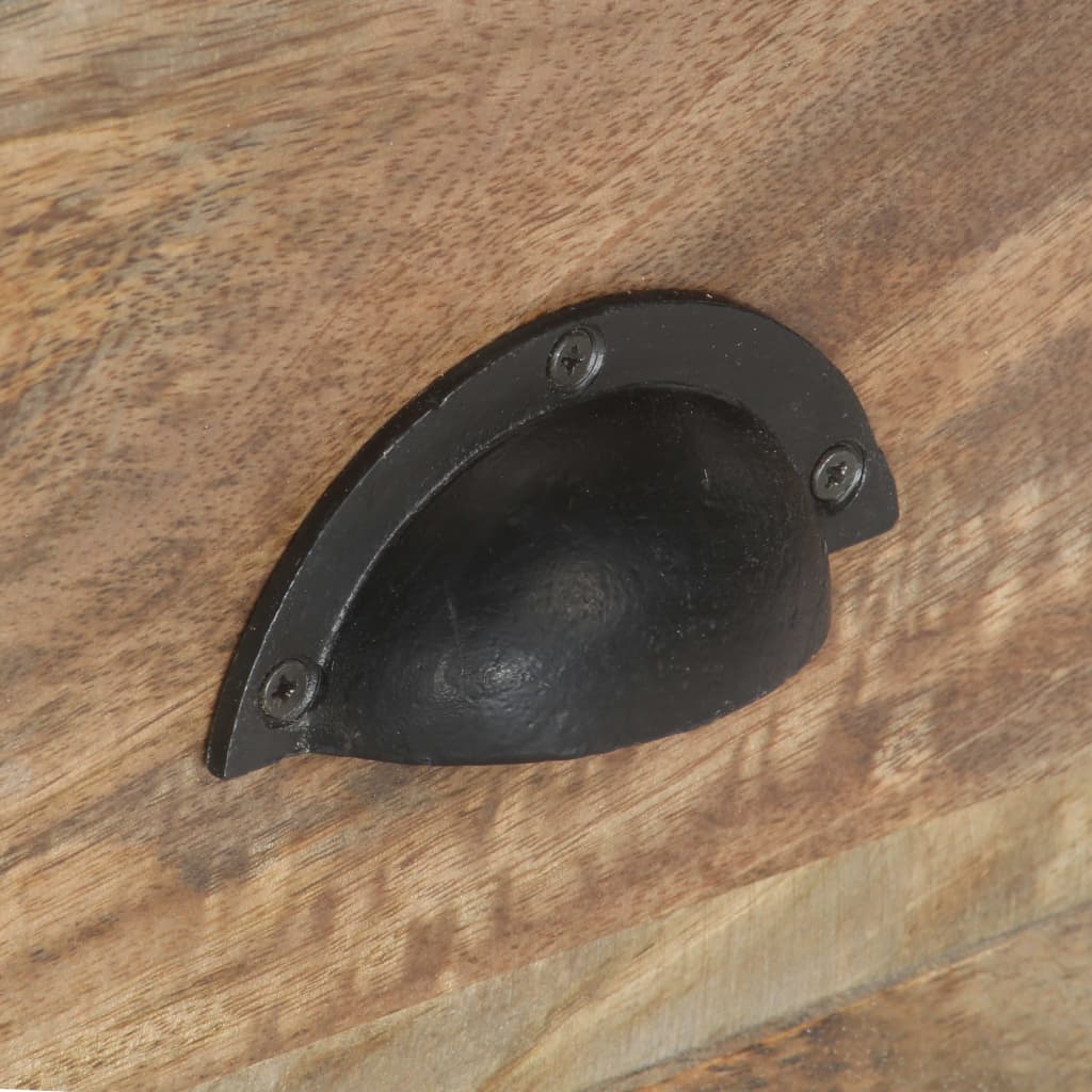 vidaXL Szafka pod TV, 110x30x50 cm, lite drewno mango