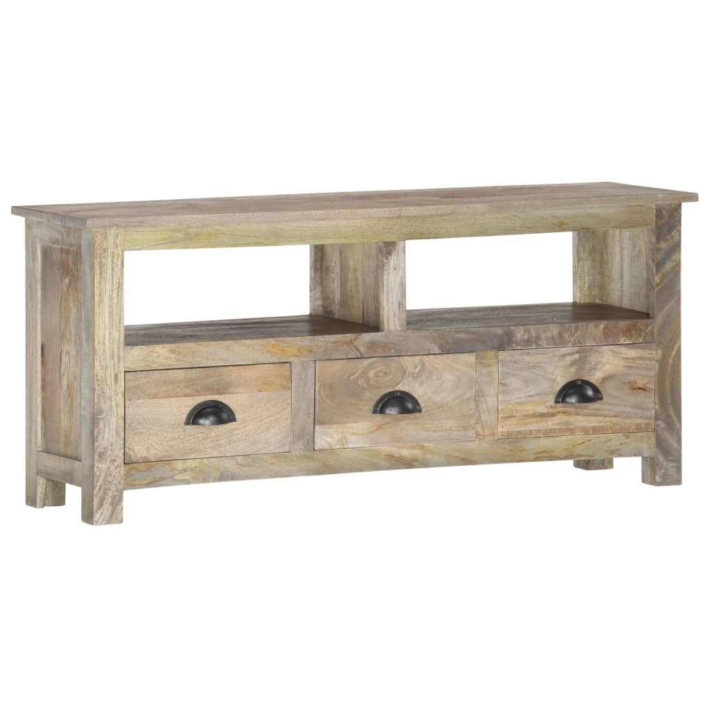 vidaXL Szafka pod TV, 110x30x50 cm, lite drewno mango