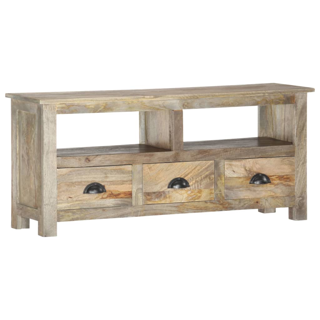 vidaXL Szafka pod TV, 110x30x50 cm, lite drewno mango
