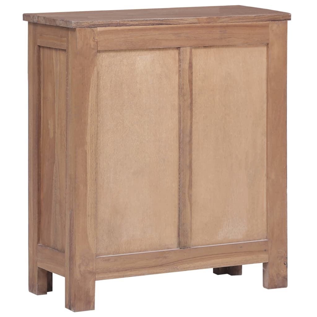 vidaXL Szafka, 65x30x75 cm, lite drewno tekowe