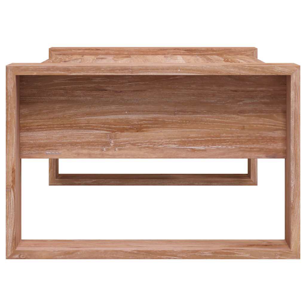 vidaXL Stolik kawowy, 110 x 60 x 40 cm, lite drewno tekowe