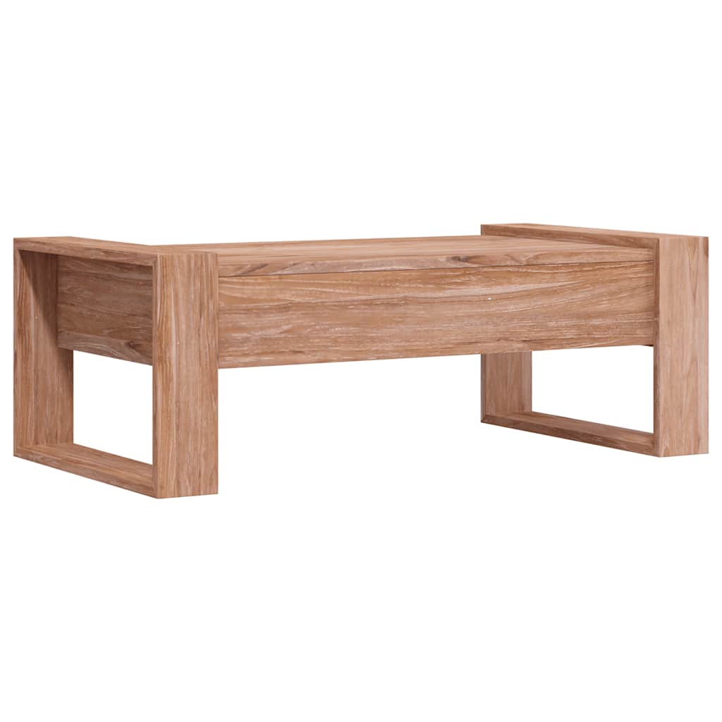 vidaXL Stolik kawowy, 110 x 60 x 40 cm, lite drewno tekowe