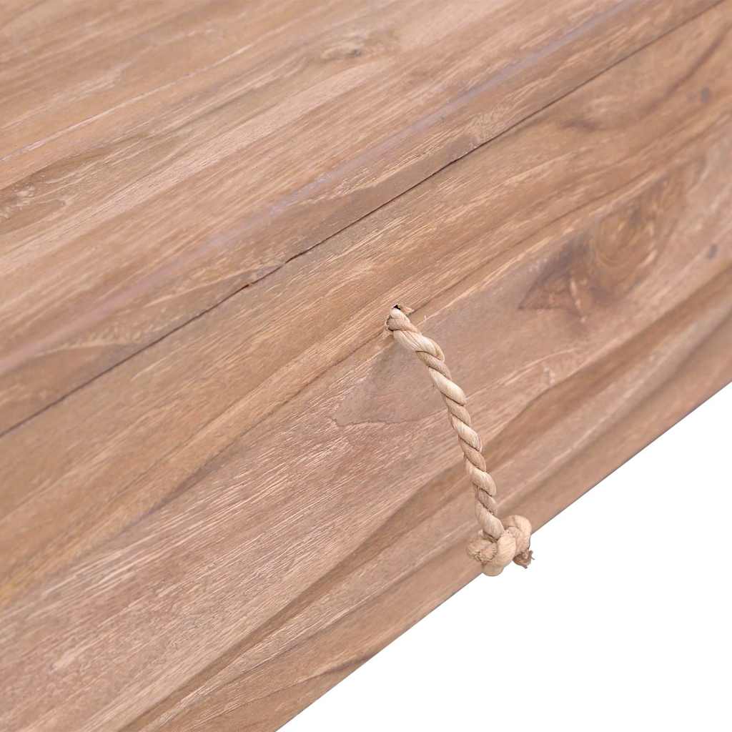vidaXL Stolik kawowy, 110 x 60 x 40 cm, lite drewno tekowe