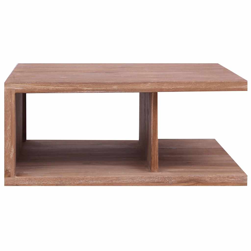 vidaXL Stolik kawowy, 70 x 70 x 30 cm, lite drewno tekowe