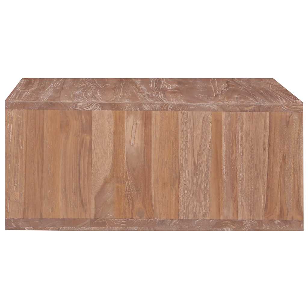 vidaXL Stolik kawowy, 70 x 70 x 30 cm, lite drewno tekowe