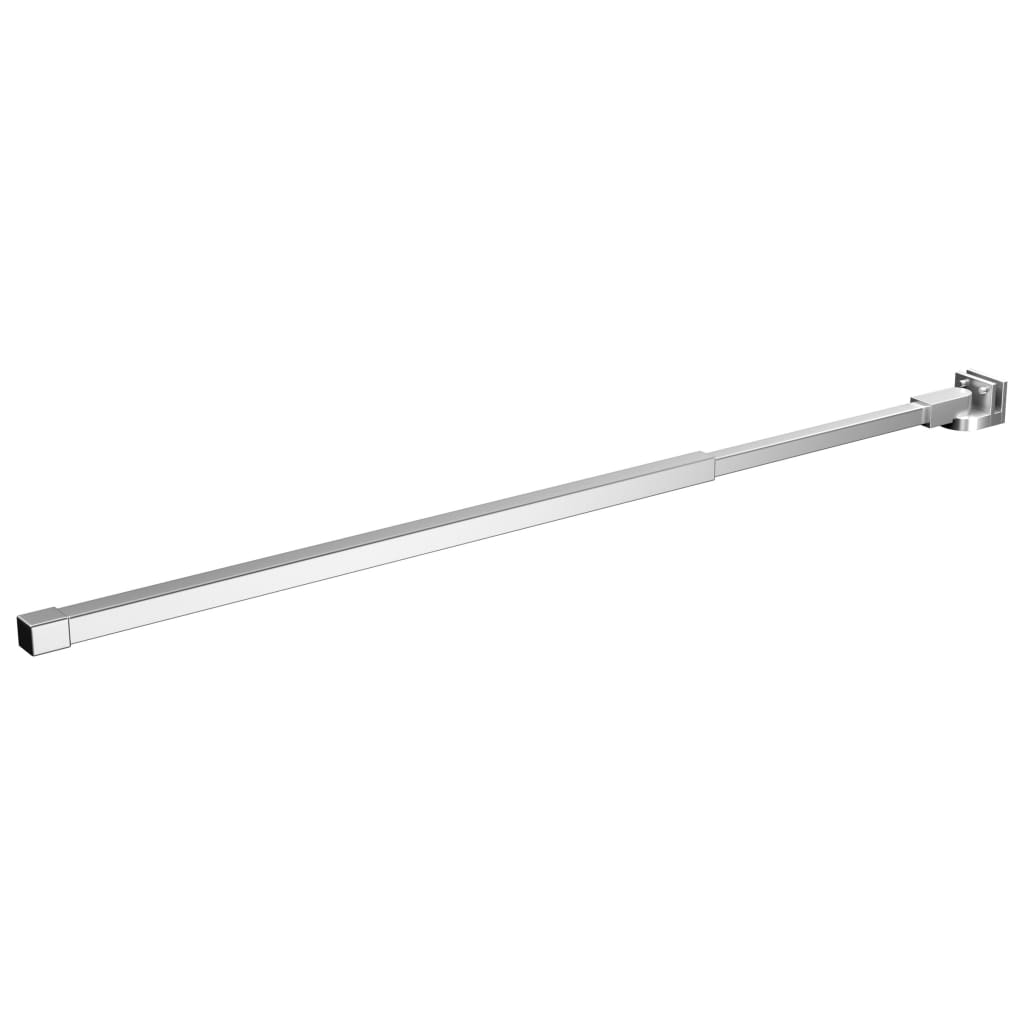 vidaXL Wspornik do parawanu na wannę, stal nierdzewna, 70-120 cm