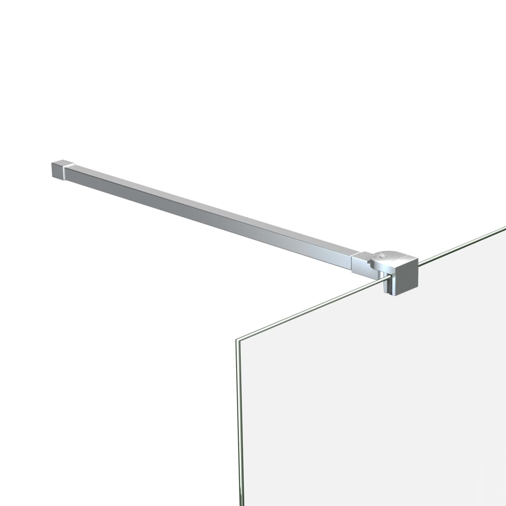 vidaXL Wspornik do parawanu na wannę, stal nierdzewna, 70-120 cm