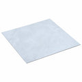 vidaXL Deski podłogowe 55 pcs Biały 5,11 m² PVC