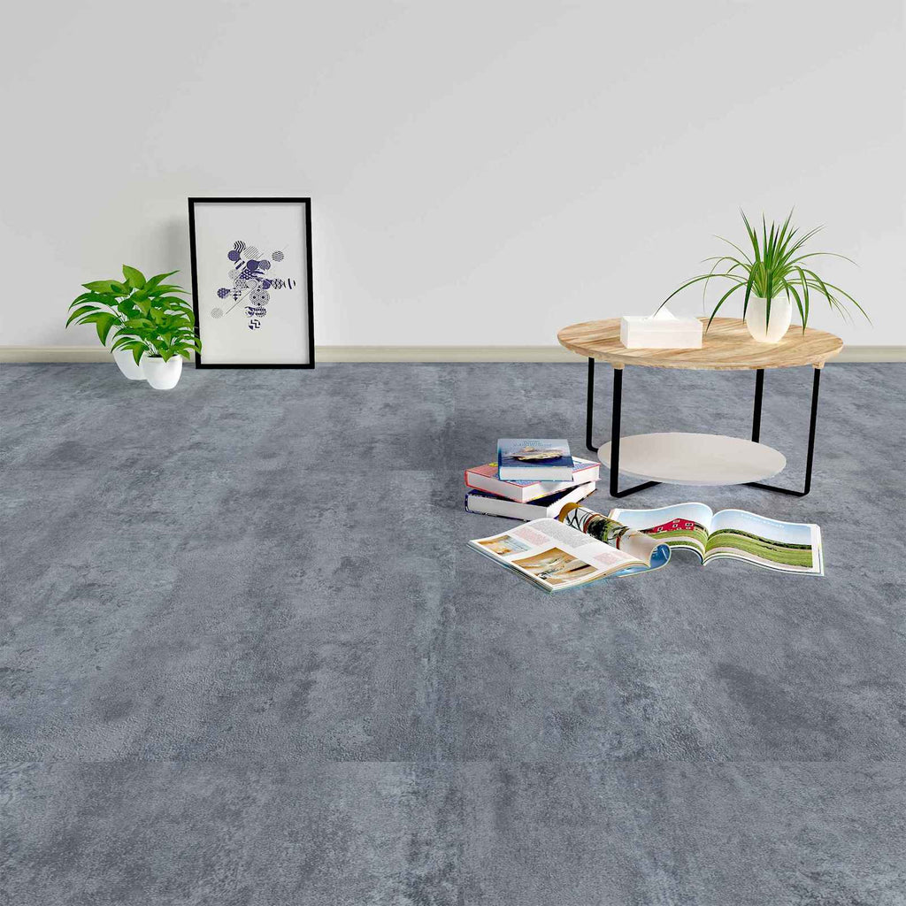 vidaXL Deski podłogowe 5,11 m² 55 pcs PVC Marmur szary