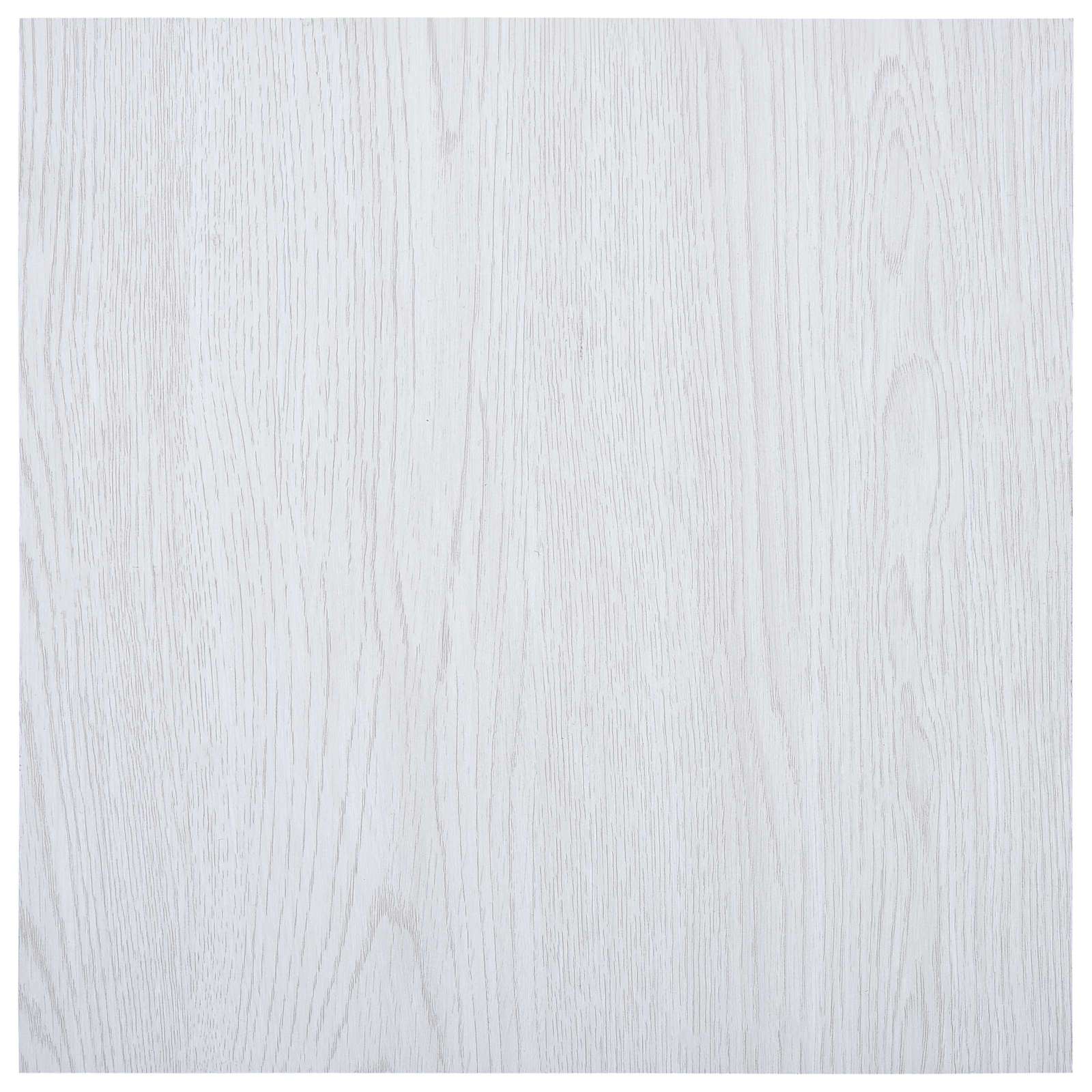 vidaXL Deski podłogowe 5,11 m² 55 pcs PVC Drewno Białe