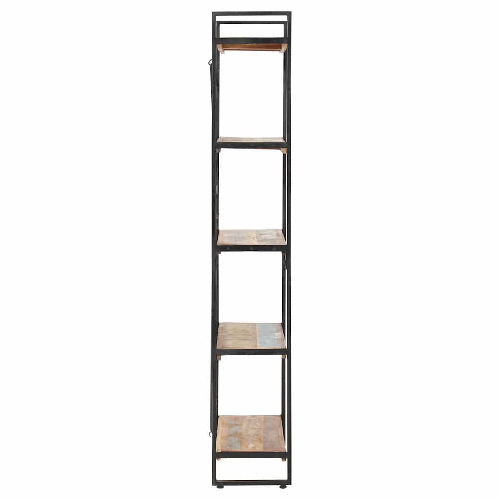 vidaXL 5-poziomowy regał na książki, 140x30x180 cm, drewno z odzysku