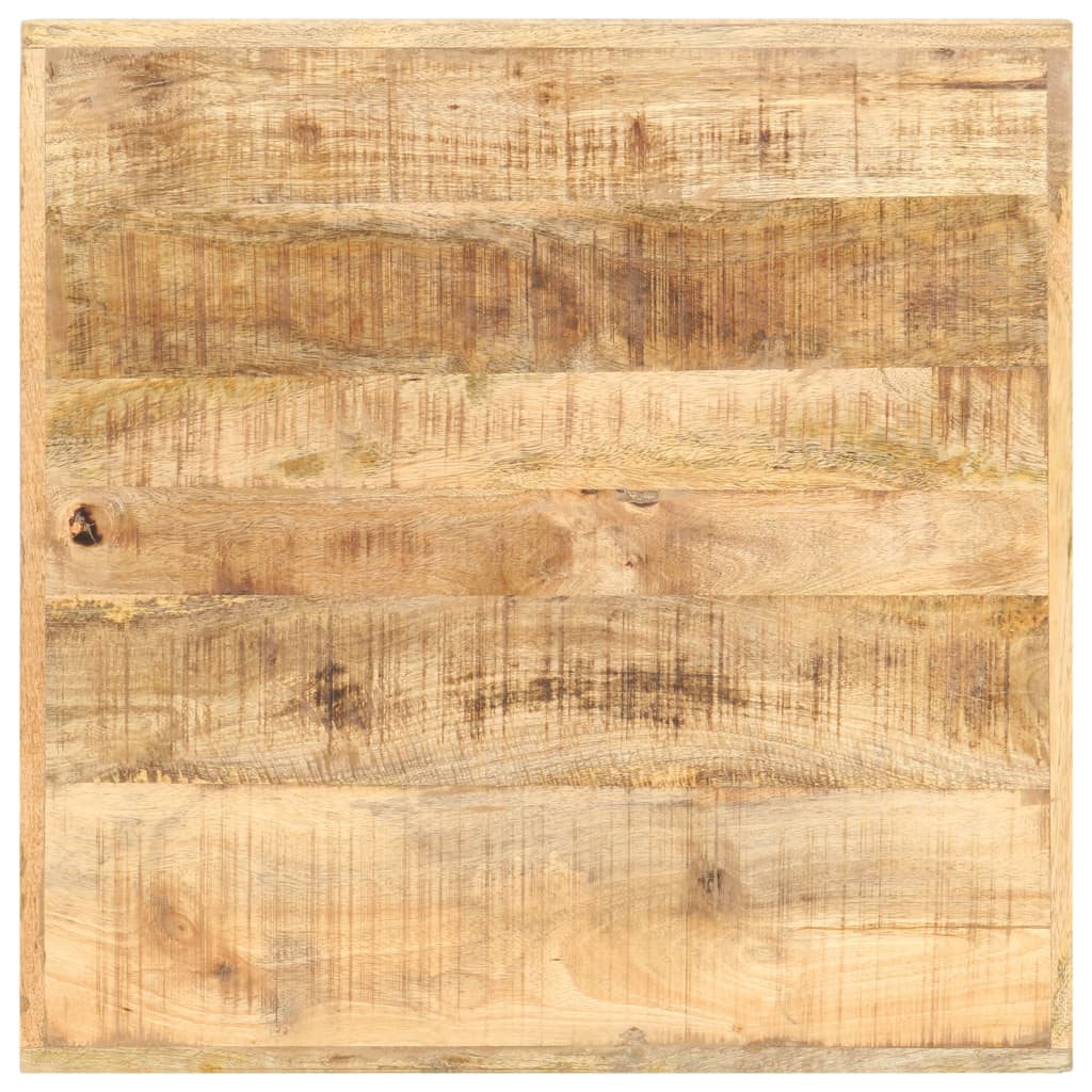 vidaXL Stolik barowy, 60x60x107 cm, surowe drewno mango