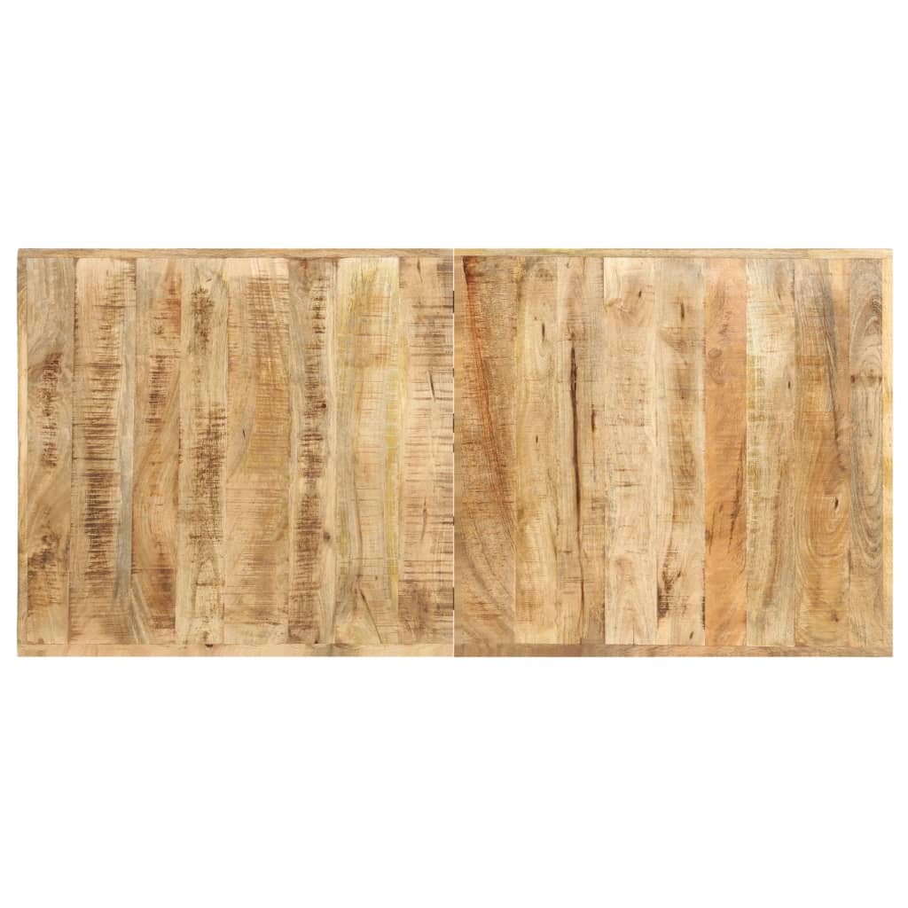 vidaXL Stolik barowy, 150x70x107 cm, surowe drewno mango