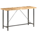 vidaXL Stolik barowy, 180x70x107 cm, surowe drewno mango