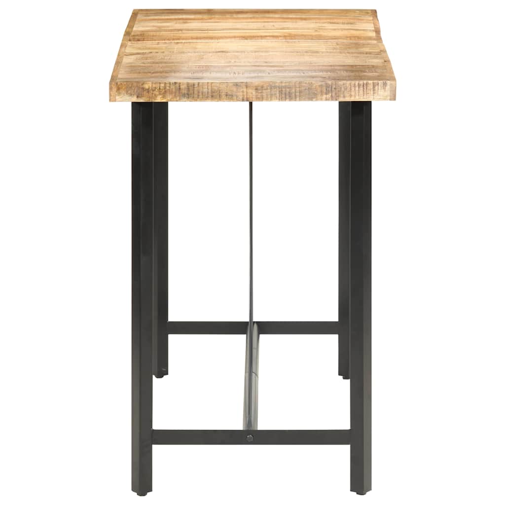 vidaXL Stolik barowy, 180x70x107 cm, surowe drewno mango