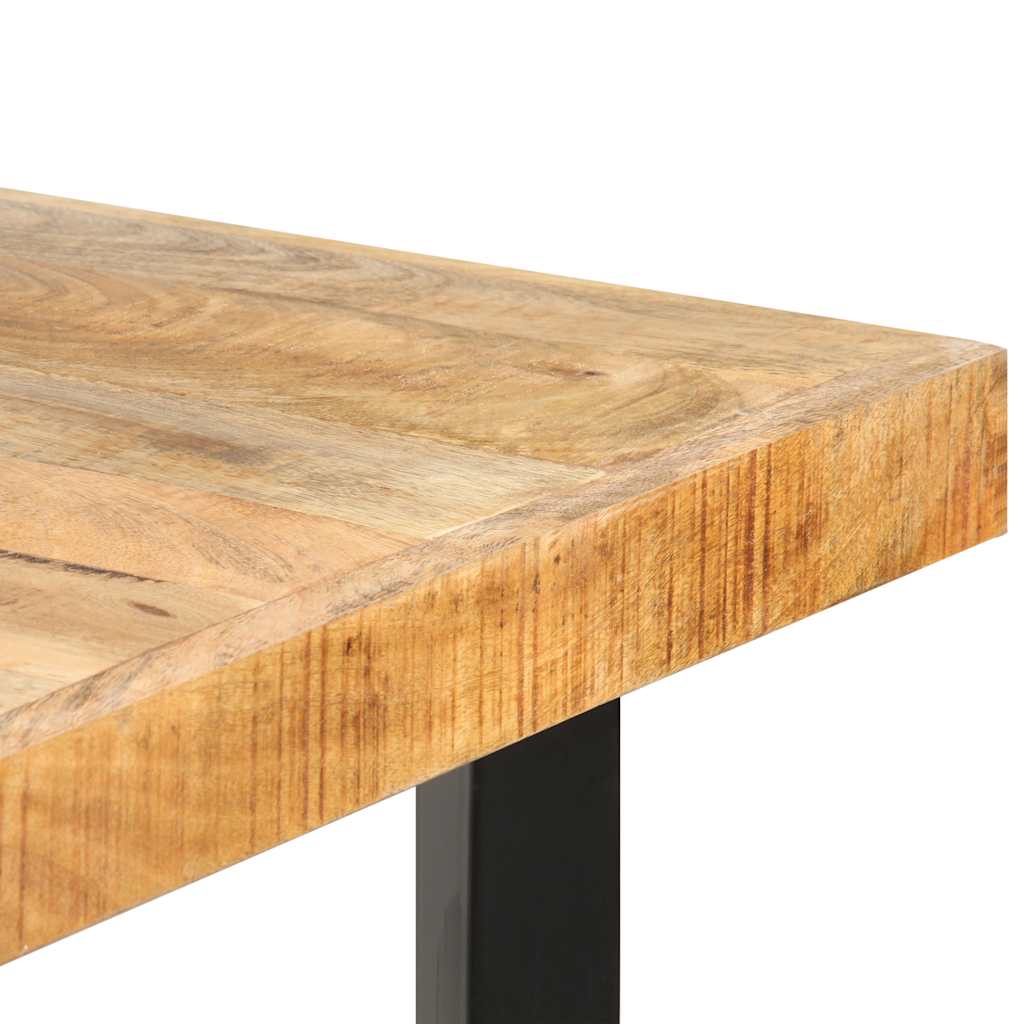 vidaXL Stolik barowy, 180x70x107 cm, surowe drewno mango