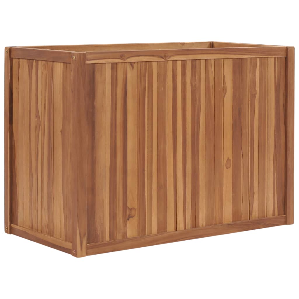 vidaXL Podwyższona donica 100x50x70 cm, lite drewno tekowe